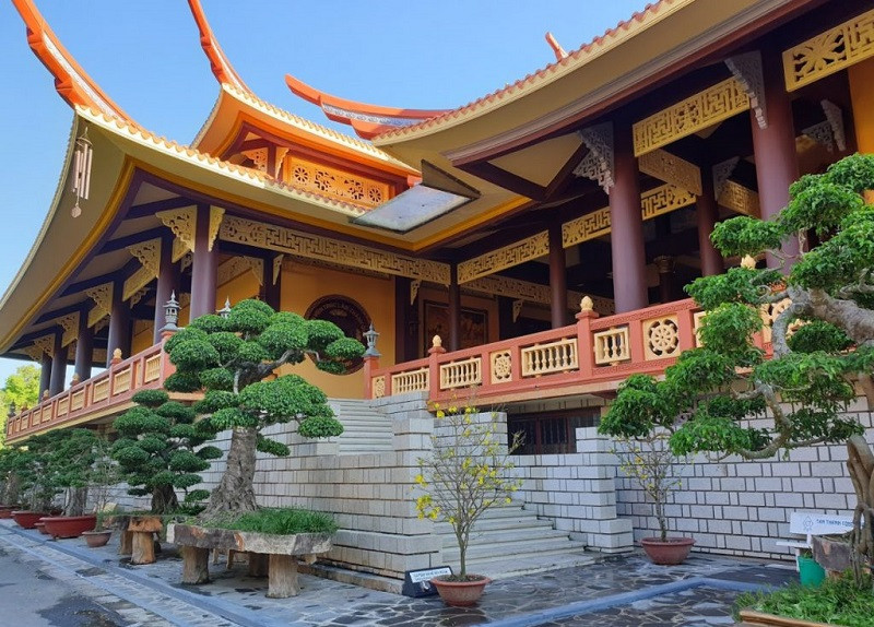 Khuôn viên Thiền viện tại Tiền Giang